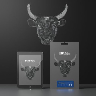 Miếng dán cường lực iPad 8.3 inch Mipow Kingbull Paper-Like 2 IN 1 Glass Screen Protector